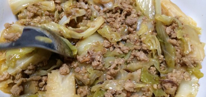 XO醬肉碎炒椰菜